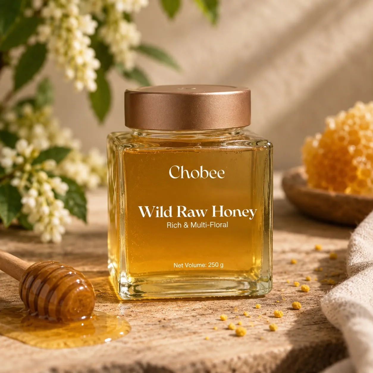 Raw Honey Jar